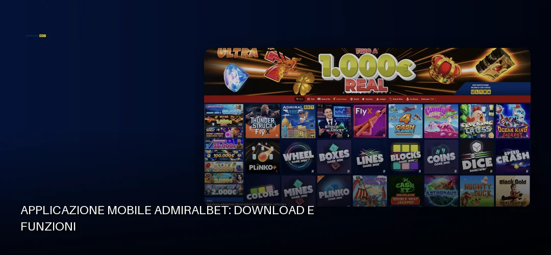 Admiralbet promotional banner